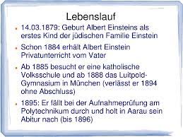 Ppt - Albert Einstein Bis 1933 Powerpoint Presentation, Free Download -  Id:6561353