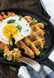 Potato pancakes are delicious, but you can make potato waffle sandwiches, put fried eggs and all manner of sauces on top of the potato waffle, make fried chicken and potato waffles, potato waffle burgers. Loaded Potato Waffles With A Crispy Fried Egg Seasons And Suppers
