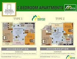 Two bedroom house plans offer flexibility in a variety of styles! Bahria Heights Karachi 2 Bedroom Apartments Layout Ppl