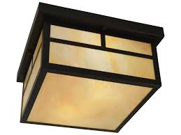 Ceiling light fixtures are the perfect lighting solution for kitchens, bedrooms, hallways and bathrooms. Arroyo Craftsman Mission 2 Light Glass Outdoor Ceiling Light Aymcm12