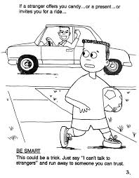 Printable Coloring Pages Stranger Safety Coloring Sheets Stranger Danger Preschool Stranger Danger Stranger Danger Activities