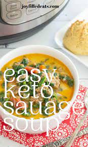 Keto Sausage Spinach Soup Zuppa Toscana Easy Low Carb Toscana Recipe Healthy Winter Meals Zuppa Toscana