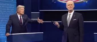 Alec Baldwin Et Jim Carrey Tentent De Donner Un Sens Au Debat Entre Donald Trump Et Joe Biden
