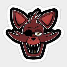 A bunch of you tubers being scared of foxy from five nights at freddy's. Five Nights At Freddy S Foxy Five Nights At Freddys Sticker Teepublic