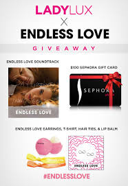 Think of all the new products you could buy with $100! Giveaway Enter To Win A 100 Sephora Gift Card And Endless Love Prize Package Ladylux Online Luxury Lifestyle Technology And Fashion Magazine