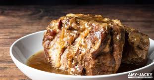 Pork shoulder, also referred to as pork butt, starts out as a hulking mass of tough meat wrapped in a thick skin. Instant Pot Pork Shoulder Tender Flavorful Tested By Amy Jacky