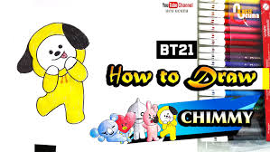 How to draw suga and shooky bts bt21 ❤ miutv draw for kids youtube in 2021 easy drawings, easy cartoon drawings, bts drawings. Artstation Bt21 Drawings Easy Ucu Ucuna