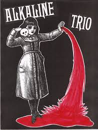 Black And White And Red All Over Alkaline Trio Its About Time Alkaline Trio Alkaline Trio Tattoo Alkaline Trio Art