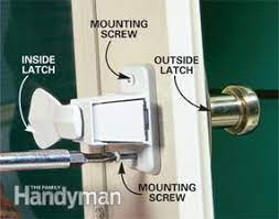 It is chromed diecast metal. Replace Broken Storm Or Screen Door Handles Diy Family Handyman
