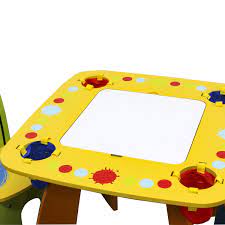 Table 40l x 60w x 44hcm chair :26.8l x 26.8w x 52.5h cm. Crayola Wooden Table And Chair Set Amazon Sg Home