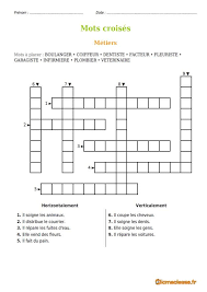 C'est un dictionnaire pour les mots croisés et mots fléchés. Metier De Theatre Mots Croises