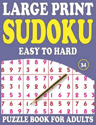 These fun brain games for adults will help with concentration problems, focus issues, and improve your other brain skills. Large Print Sudoku Puzzle Book For Adults 34 Brain Games Easy To Hard Sudoku Puzzles Everyday Sudoku Puzzle Game For All The Family Large Print Br Large Print Paperback Community Bookstore