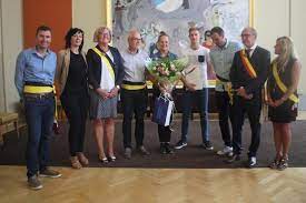 Plasschaert is born in ostend, the largest city at the belgian coast. Oostende Huldigt Wereldkampioene Emma Plasschaert Kw Be