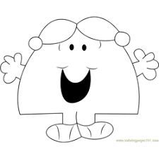 Dog man is back, and he's about to be bested by the world's most conniving cat crook! Little Miss Chatterbox Coloring Page For Kids Free Mr Men Printable Coloring Pages Online For Kids Coloringpages101 Com Coloring Pages For Kids