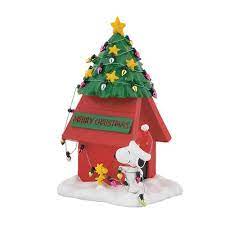 Maybe you would like to learn more about one of these? Peanuts Village Snoopy And Woodstock Christmas Dog House