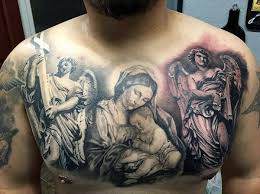 Making a tattoo is a very responsible decision in the life of those that want to have it. 173 Big Bold And Bad Ass Chest Tattoo Designs To Feast Your Eyes On Tattoo Ideas