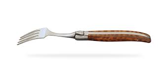 Fourchette Laguiole Forgee Ebene