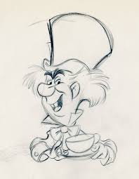 Pin By Claudia Pan On Disney Sketches Alice In Wonderland Drawings Disney Drawings Animated Drawings