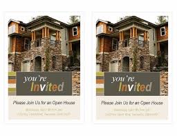 The contact information requested will center on a direct. Real Estate Open House Invitation 2 Per Page