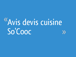 Avis Devis Cuisine So Cooc 16 Messages