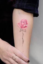 Super Creative Rose Tattoo C Tattoo Artist Trudy Nyc Prettytattoos Tattoos For Daughters Pink Rose Tattoos Rose Tattoos For Men