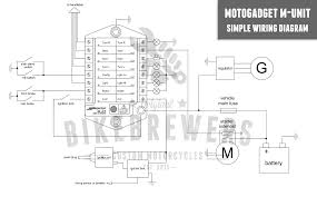 Electrical wiring diagram of 1945 1947 lincolnread more. Motogadget M Unit Wiring Bikebrewers Com