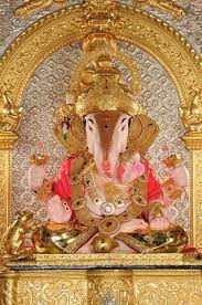 Srimanta Dagdusheth Halwai Ganpati Pune India Lord Shiva Painting Ganesh Chaturthi Images Shri Ganesh Images