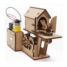 Written by diy home tutorials october 17, 2014. Mize Diy Wooden Motor Automata Wood Assembly Model Kits Moving Cuckoo Clock Mechanical 3d Puzzles For Kids Adults Home Room Office Interior Amazon Sg Toys