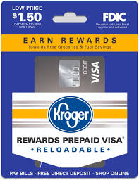 Debit cards are always connected to a bank account (usually a savings account) while reloadable prepaid/cash cards can stand on its own. Prepaid Debit Card Kroger Rewards Prepaid Visa