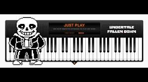 Please let us know if any id or videos has stopped working. Undertale Fallen Down Sheets Undertale Ost Virtual Piano Sheets
