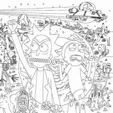Rick and morty coloringges marvelous photo inspirations amazon com official book titan books a1zv6ci6rel. Pin Auf Malvorlagen