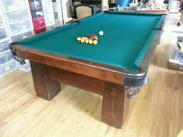 1926 Brunswick Balke Collender Antique Pool Table 4 1 2 X 9 Antique Pool Tables Pool Table Antique Table