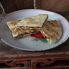 Pancakes With Dried Cabbage A Daily Snack From Qingtian Berlinfood Chinesefood Pancakes Chinafood Berlin Food China Food Food