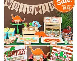 First Birthday Party Favor Ideas Homemade Diy Dinosaur 1st Birthday Printable Dinosaur Party Supplies Dinosaur Birthday Party Dinosaur Birthday Party Decorations Dinosaur Party Decorations