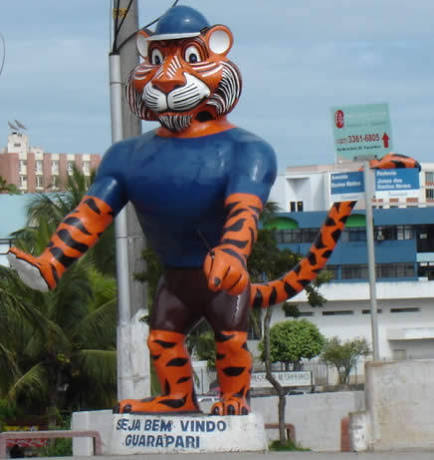 A história do Tigre mais querido de Guarapari ES