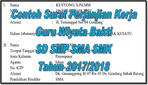 Tentu surat lamaran kerja guru, langsung tertuju pada posisi pengajar/guru. Contoh Surat Lamaran Kerja Wiyata Bakti Guru Sd Contoh Surat
