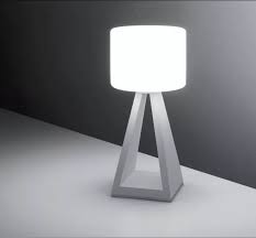 La lampada da tavolo è un complemento d'arredo di fondamentale importanza: Vivida Pup Glass Lampade Da Comodino Moderne Led 7w 3000k Touch Dimmer Vetro Bianco 002870