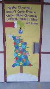 Christmas Door Grinch Door School Christmas Classroom Door Holiday Classroom Doors School Door Decorations