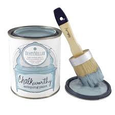 It is a perfect paint color for a main wall for many rooms. Chalkworthy Dustymiller Antiquing Paint Giani Inc