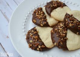 Pillsbury chocolate chip cookie dough, $4.18; Chocolate Dipped Sugar Cookies Oh My Sugar High