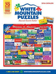 Broadway musical puzzle white mountain. White Mountain Puzzles
