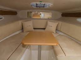 Sea Ray 230 Cuddy Cabin Nice Cabin Area Searayboataccessories Boat Restoration Boat Interior Design Boat Interior