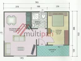 Mehr als 200.000 maschinen sofort verfügbar. Mp1 40 Square Meters Combined Lounge Kitchen 1 Bedroom 1 Bathroom One Bedroom House Floor Plans House Plans