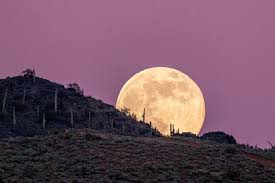 Full moon names of the month and by the season