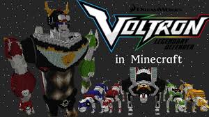 Voltron In Minecraft Download 3d Model Voltron Legendary Defender Voltron Minecraft