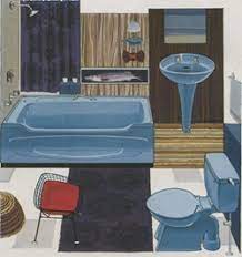 The colour was manufactured solely by stelrad doulton. Retro Bathrooms