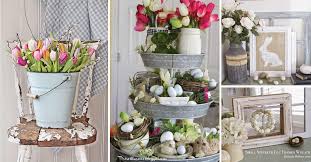 Let's check out some cute and adorable outdoor easter rabbit garden statues that will have the kids. 20 Rustic Easter Decorations Bringing A Farmhouse Appeal To Your Home