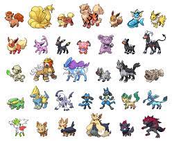 The Wolves Hideout A Canine Pokemon Group The Pokecommunity Forums Dog Pokemon Pokemon Type Pokemon