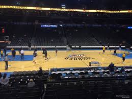 Chesapeake Energy Arena Section 116 Oklahoma City Thunder