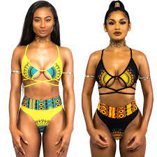 Nero, gomma da masticare, mandarino. Venerdi Nero Offerte Africa Le Donne A Vita Alta Bikini Set Costumi Da Bagno Push Up Reggiseno Imbottito Bandage Costume Da Bagno Beachwear Nero Giallo Beachwear Women Beachwear Swimwearbeachwear Bikinis Aliexpress